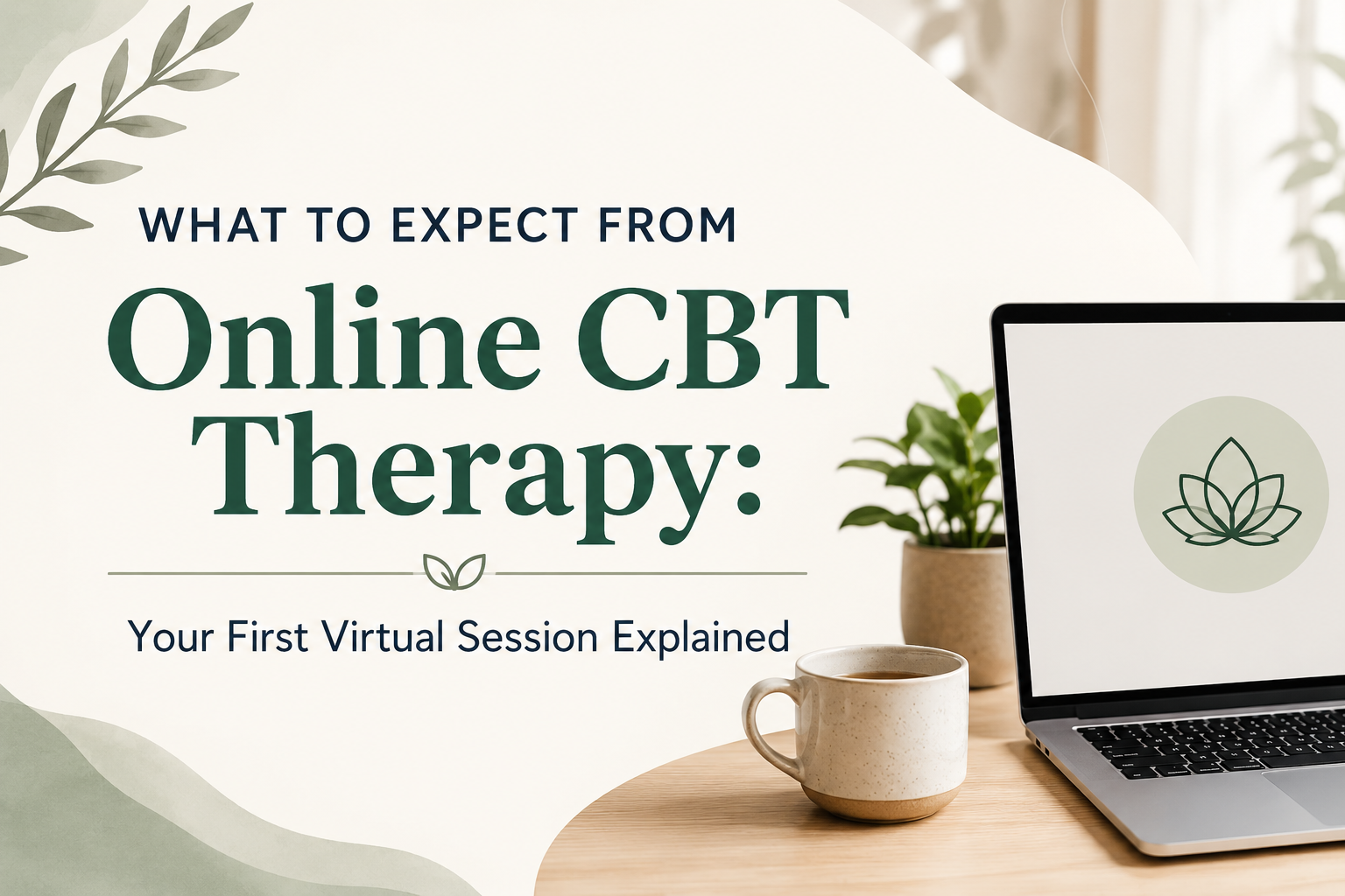 What to Expect from Online CBT Therapy: Your First Virtual Session Explained